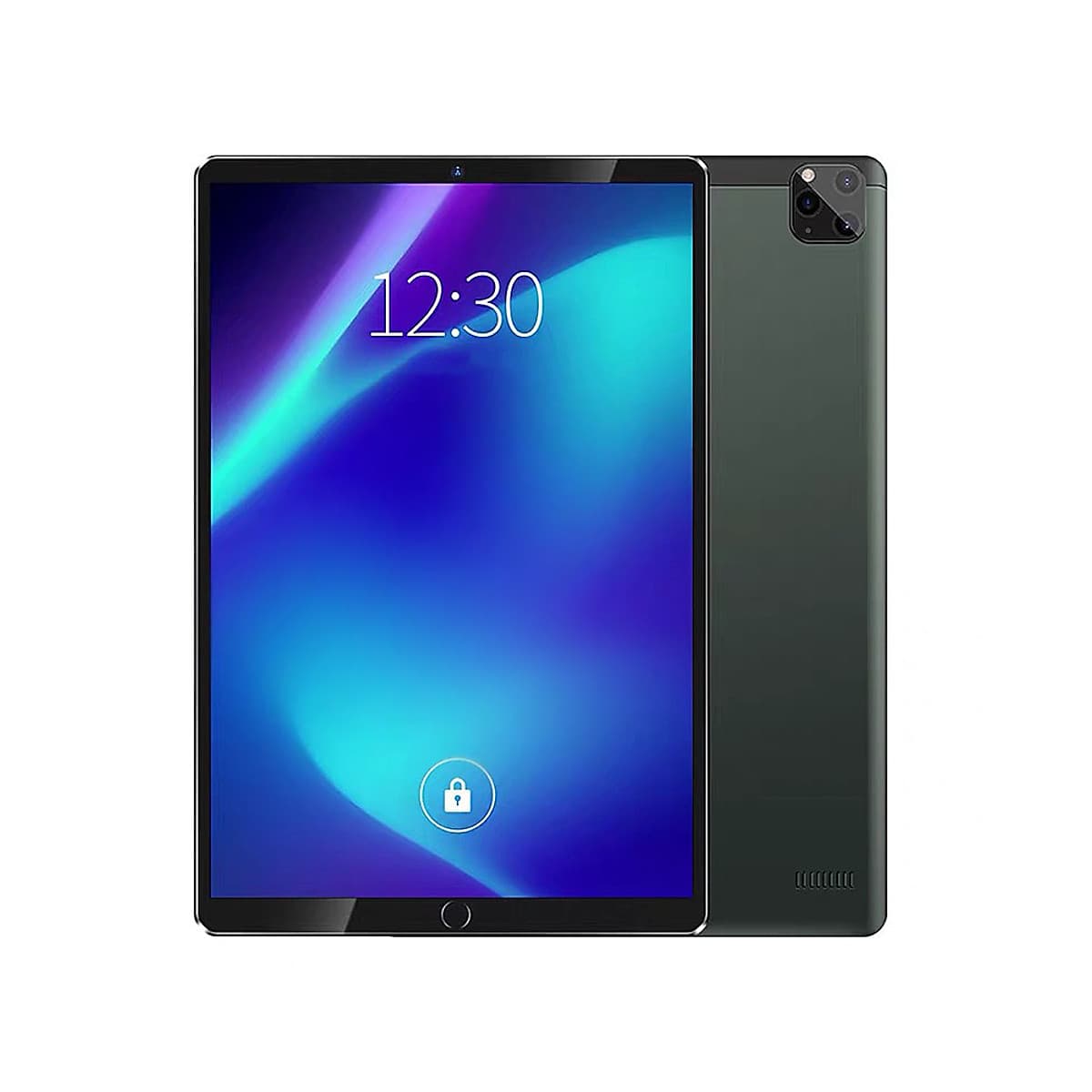 10.1'' Metal Tablet with MT6592 Eight-core Processor 1280*800 Resolution 2GB+32GB Memory Support 2G/3G Calls Grey+Black