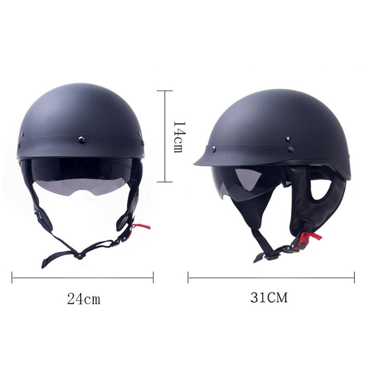 Motorcycle Helmet Built-in Lens Strong Motorcycle Helmet