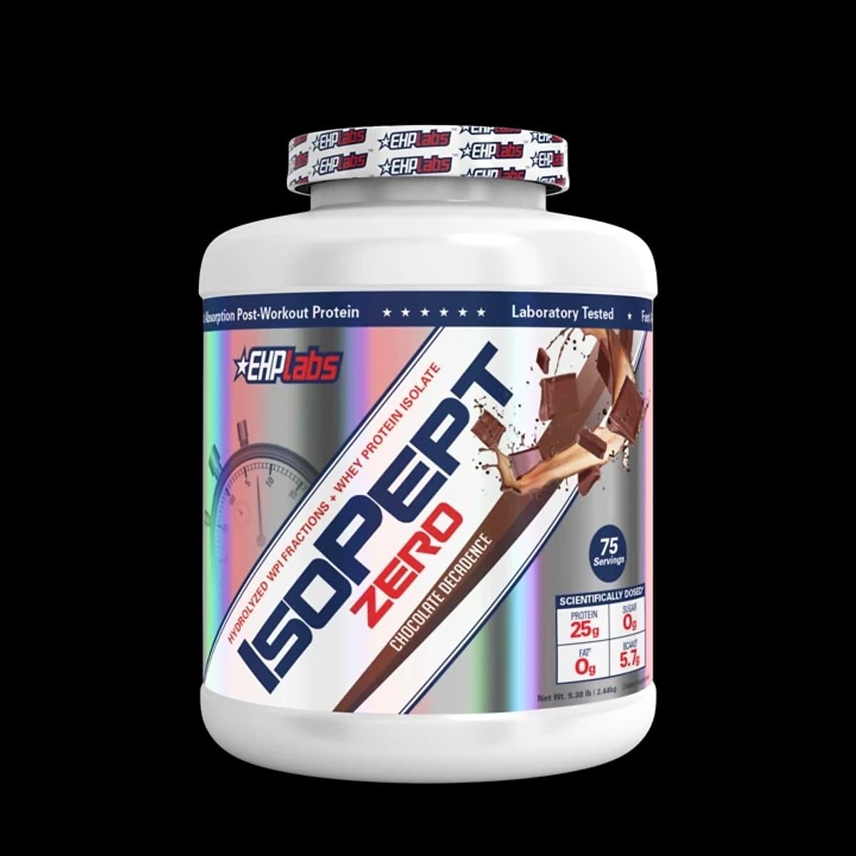 Tăng cơ Hydrolyzed Whey Protein cao cấp Ehplabs : IsoPept Zero 75 lần dùng