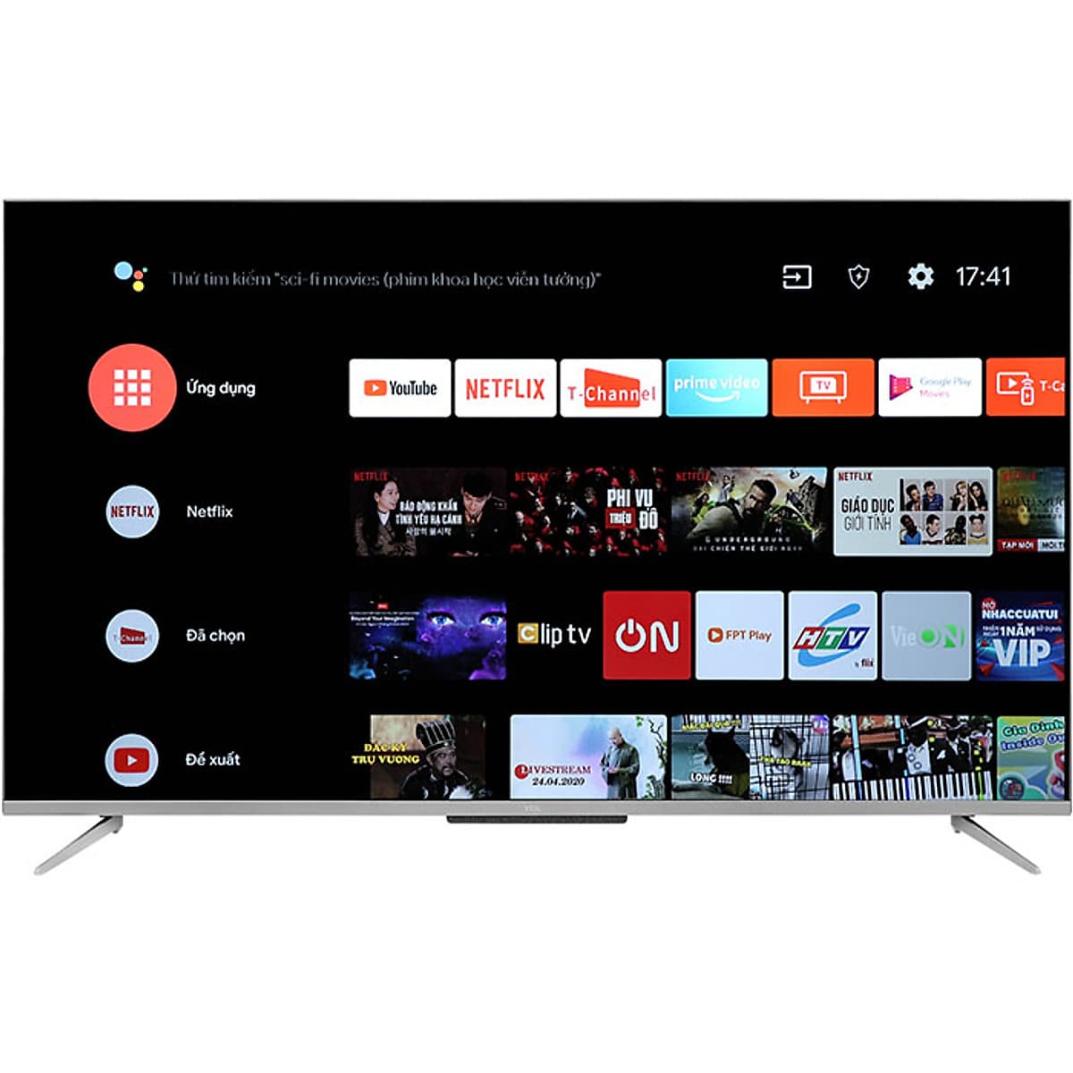 Android Tivi TCL 4K 55 inch L55P715