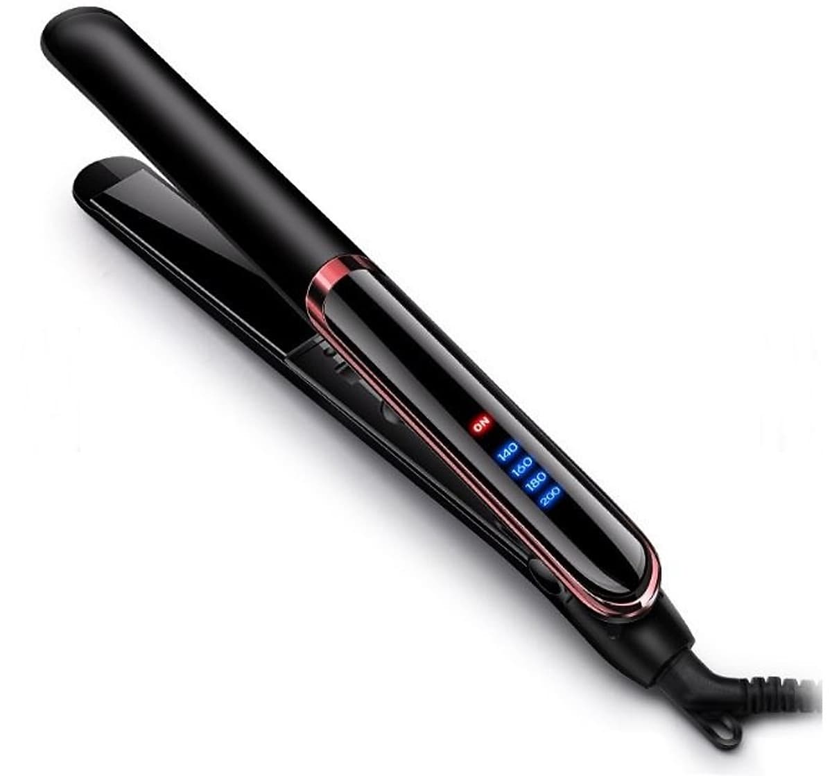 Máy ép duỗi tóc 2 trong 1 cao cấp kiểu Hàn Quốc NA-8868 Trắng Đen