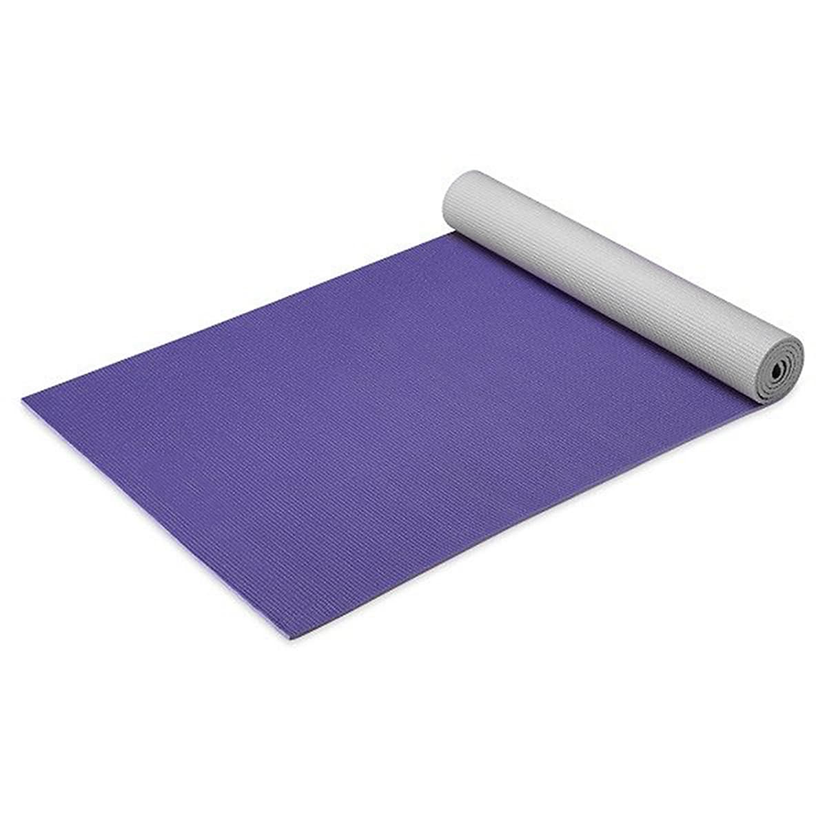 Thảm Tập Yoga PVC Dày 6mm Mặt Thảm 2 Màu (PREMIUM) [TẶNG TÚI ĐỰNG THẢM]
