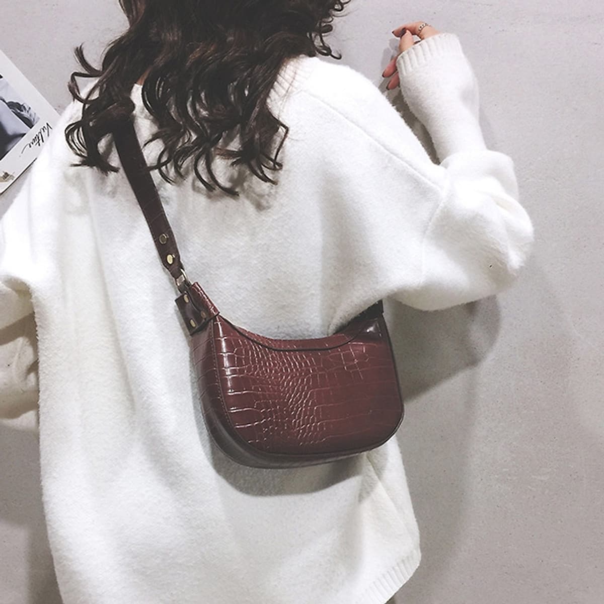 Túi Kẹp Nách Quai Ngắn Retro Trending