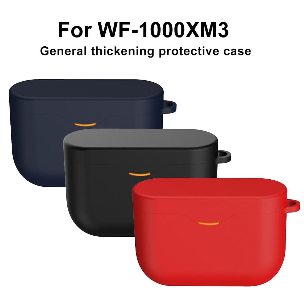 Vỏ Hộp Sạc Tai Nghe Không Dây Sony WF-1000XM3 Bằng Silicone Dày 1.5mm