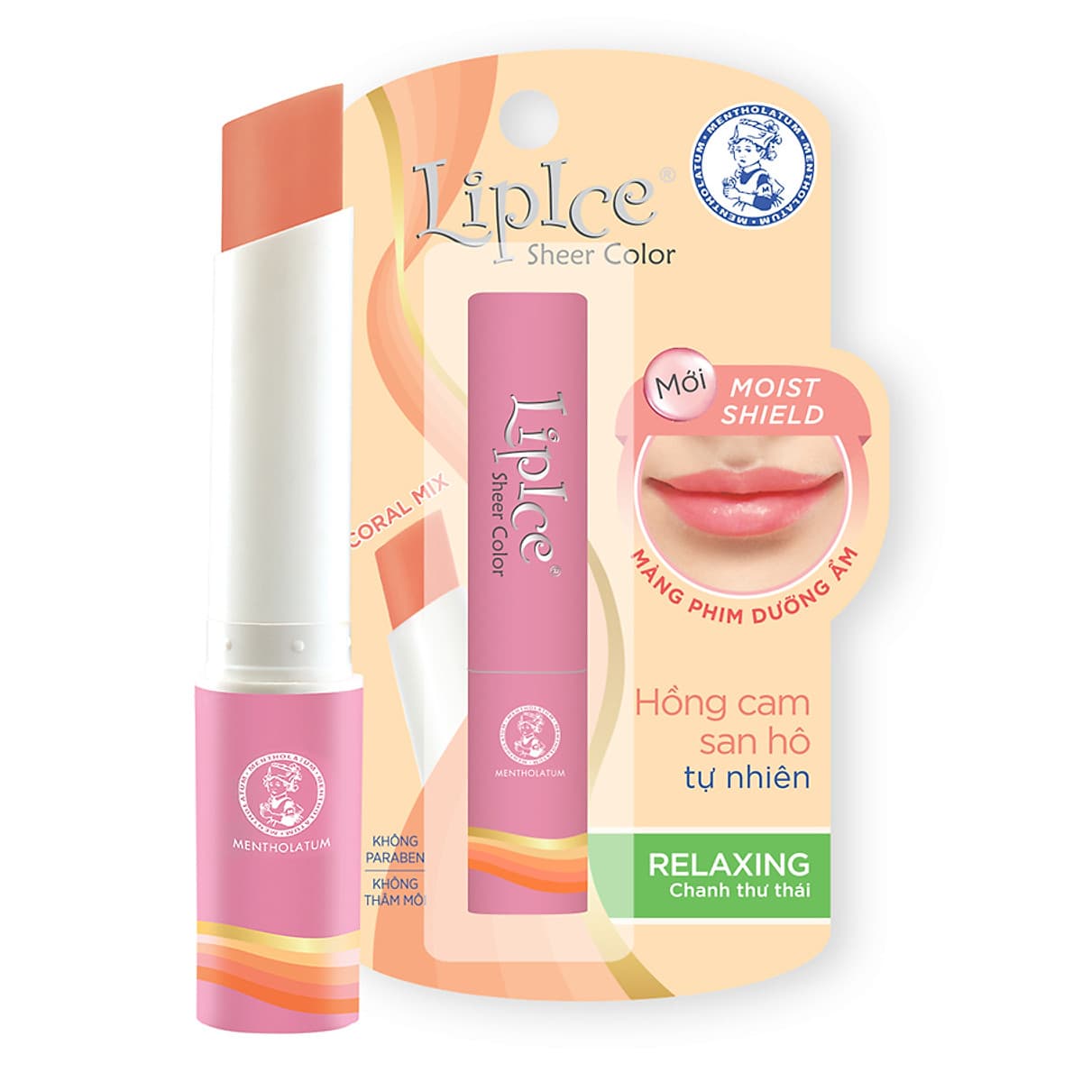 Son dưỡng có màu tự nhiên Lipice Sheer Color 2.4g