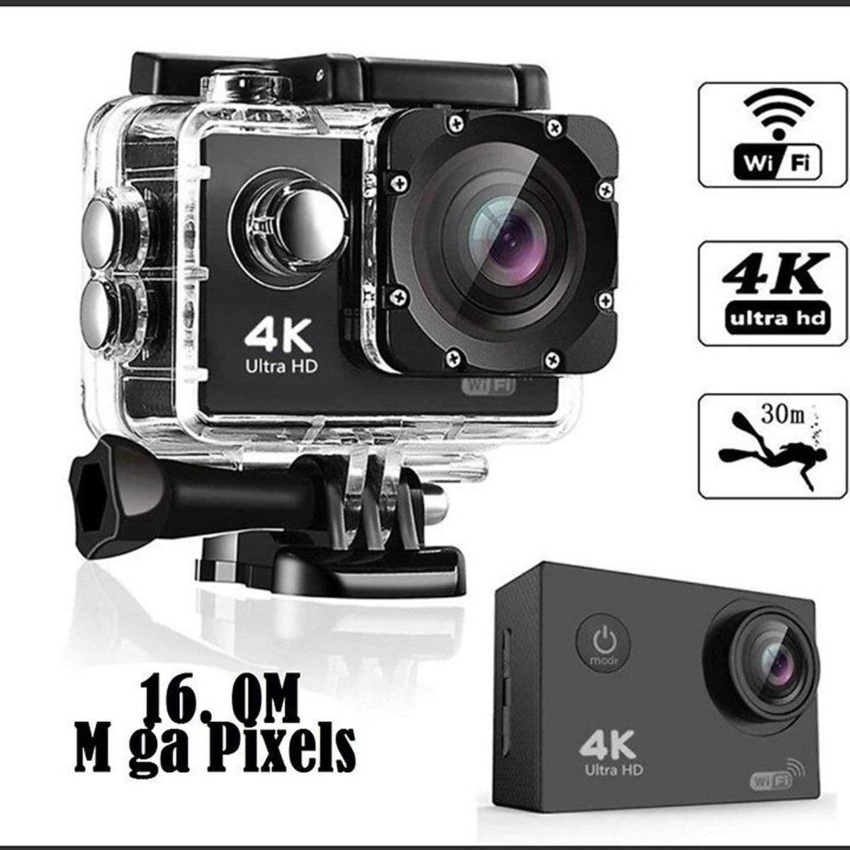 CAMERA HÀNH TRÌNH XE MÁY SJ5600 (REMOTE)