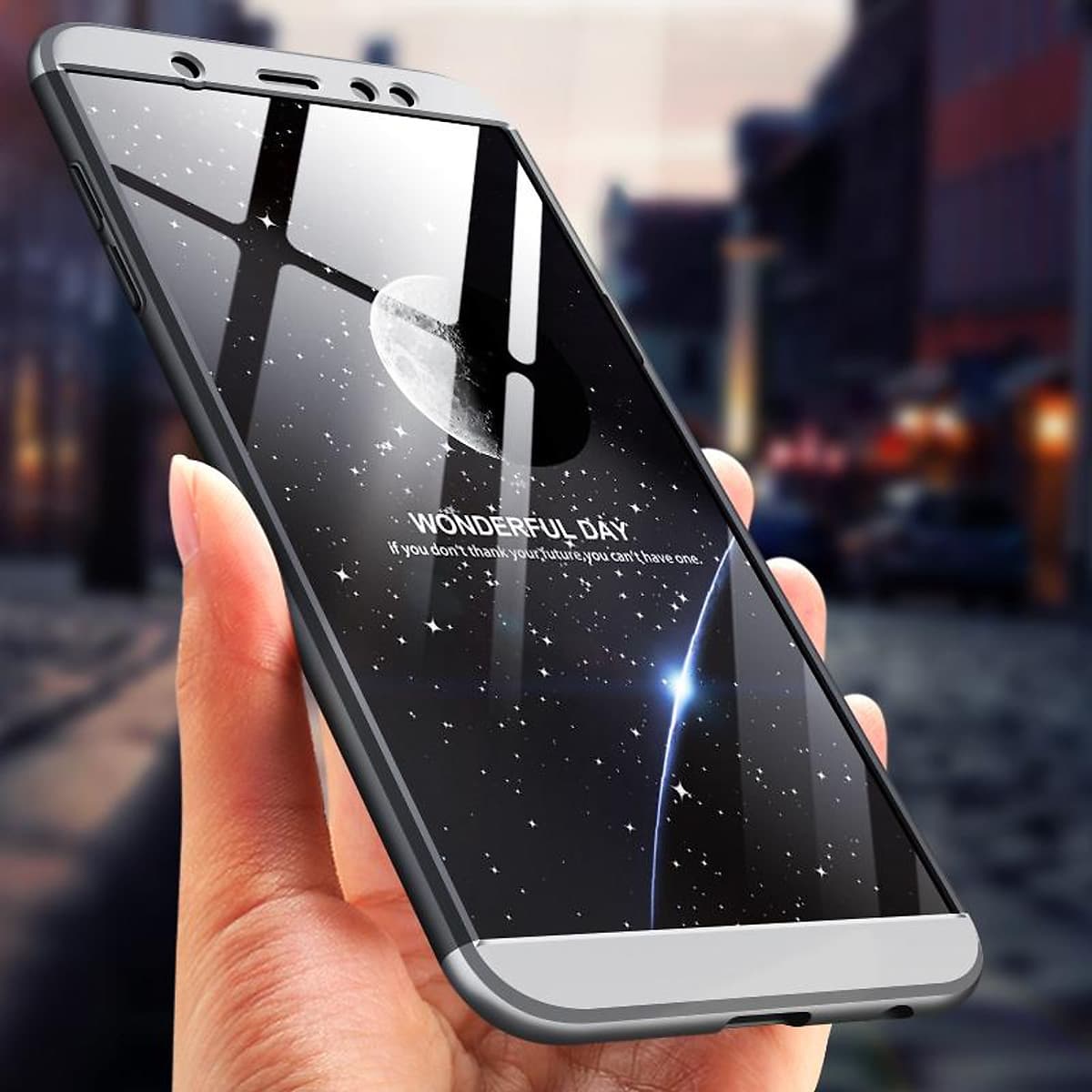 Ốp Lưng Chống Trượt Chống Sốc Cho Samsung A6 plus 2018