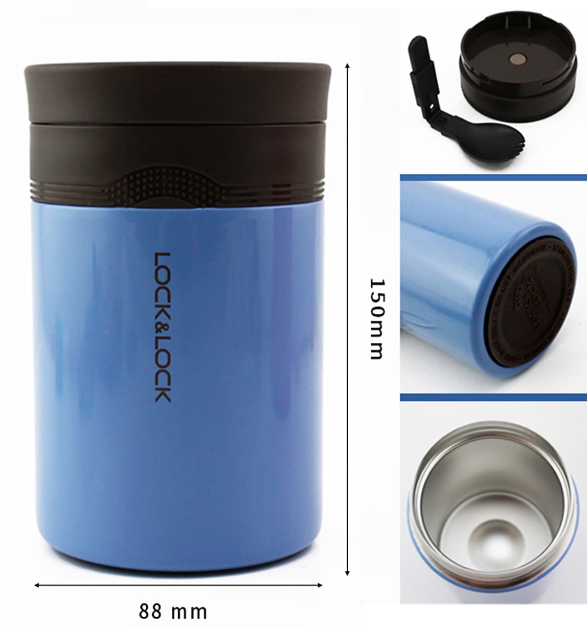 Hộp Giữ Nhiệt Đựng Thức Ăn Lock&Lock New Wave Food Jar LHC8024 (500ml)