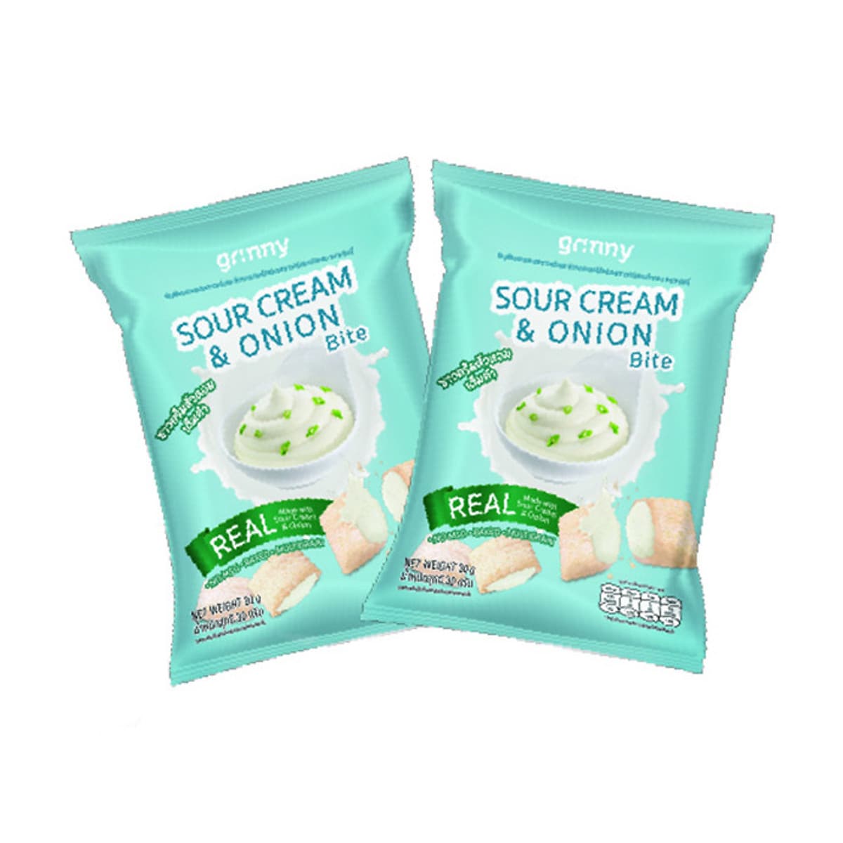 Combo 2 gói Bánh snack Ngũ Cốc Grinny