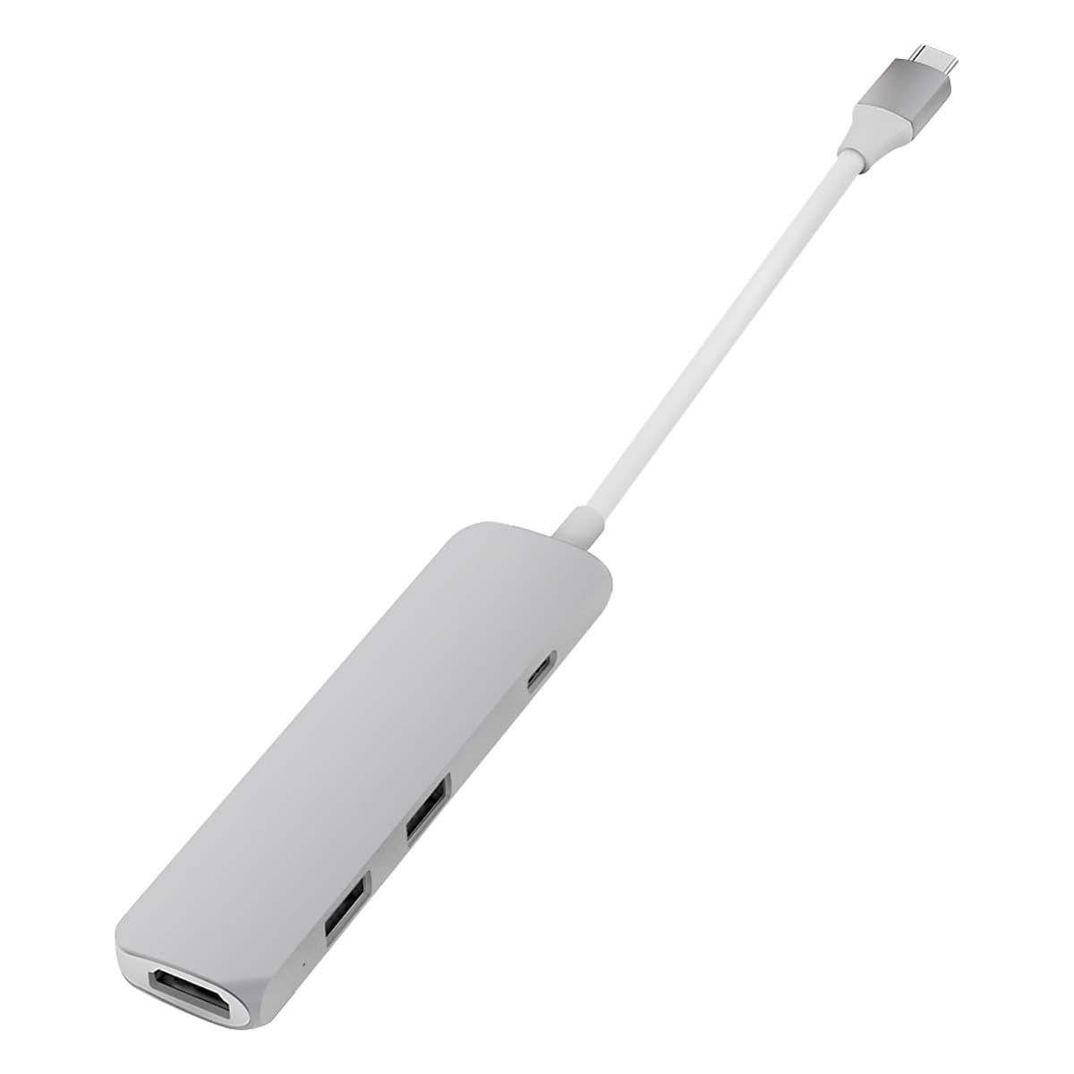 Cổng Chuyển HyperDrive USB-C Hub With 4K HDMI Support For MacBook Pro 2016 / 2017, MacBook 12" - Hàng Chính Hãng