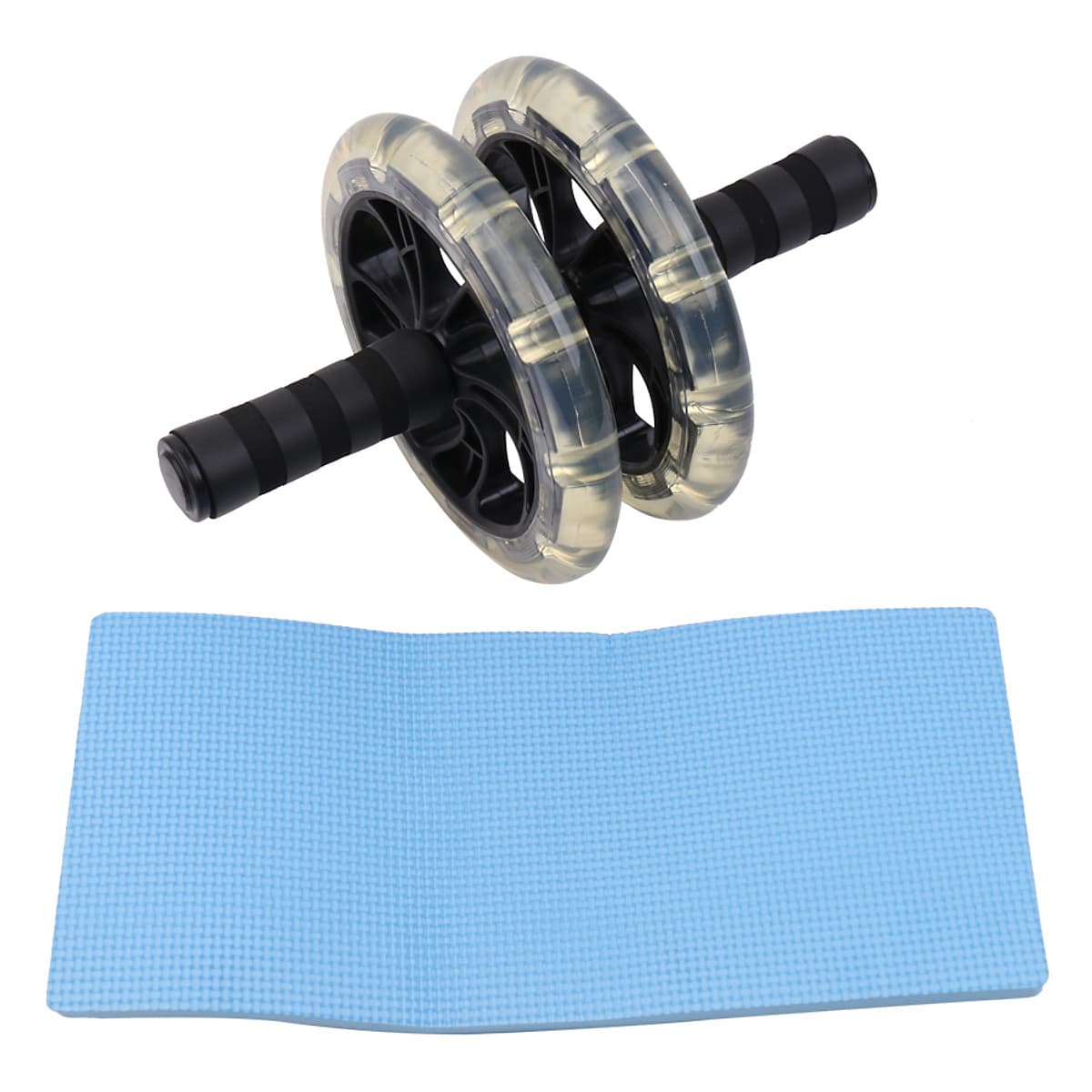 Con Lăn Tập Bụng Roller Wheel RLW - Kèm Thảm Lót