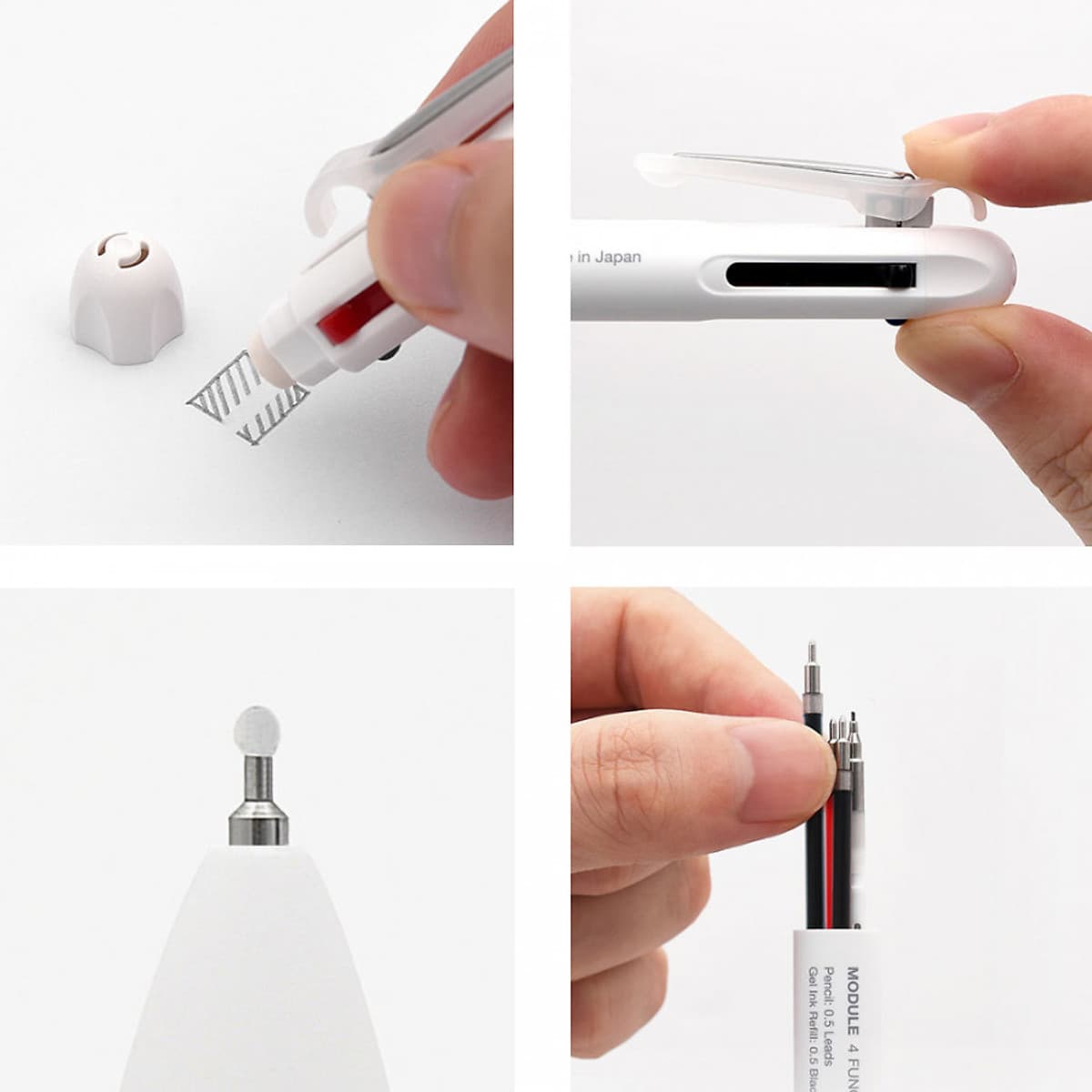 Bút Bi 4 Trong 1 Xiaomi KACO (0.5mm / 3 Màu)