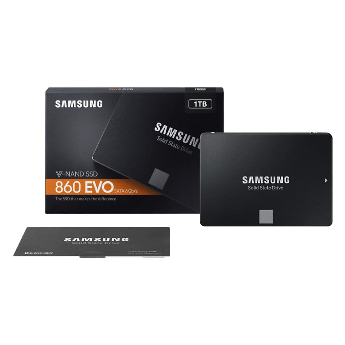 Ổ Cứng SSD Samsung 860 Evo 1TB Sata III 2.5 inch - Hàng Nhập Khẩu (Box Tiếng Anh)