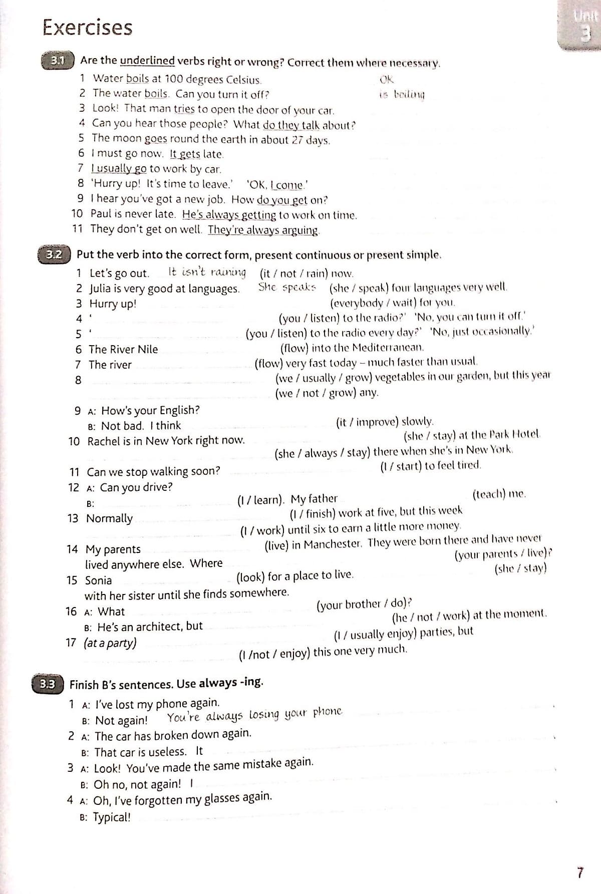 English Grammar in Use Book w Ans