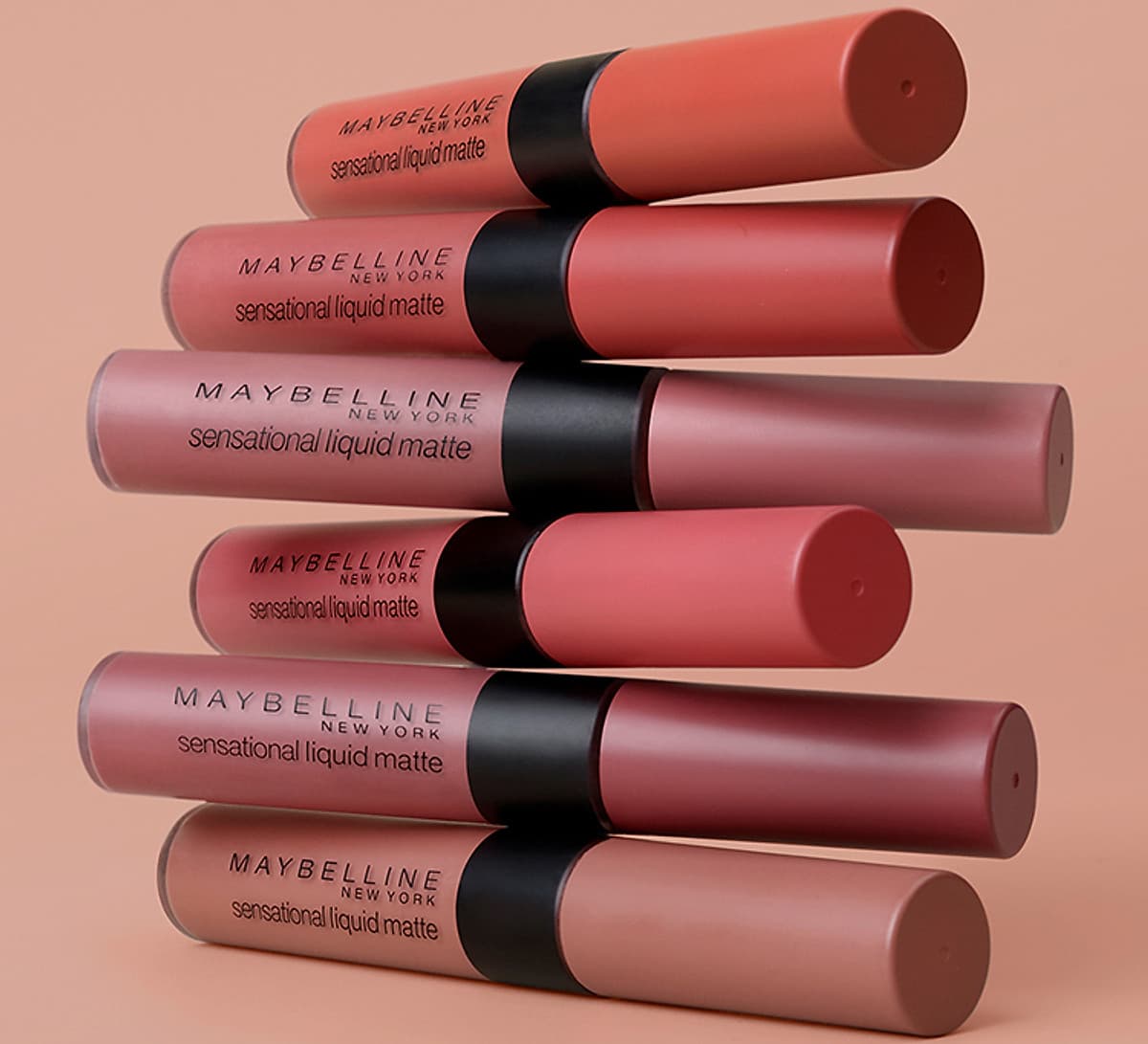 Son kem lì nhẹ môi Maybelline New York phiên bản tông đất giới hạn Sensational Liquid Matte 7ml