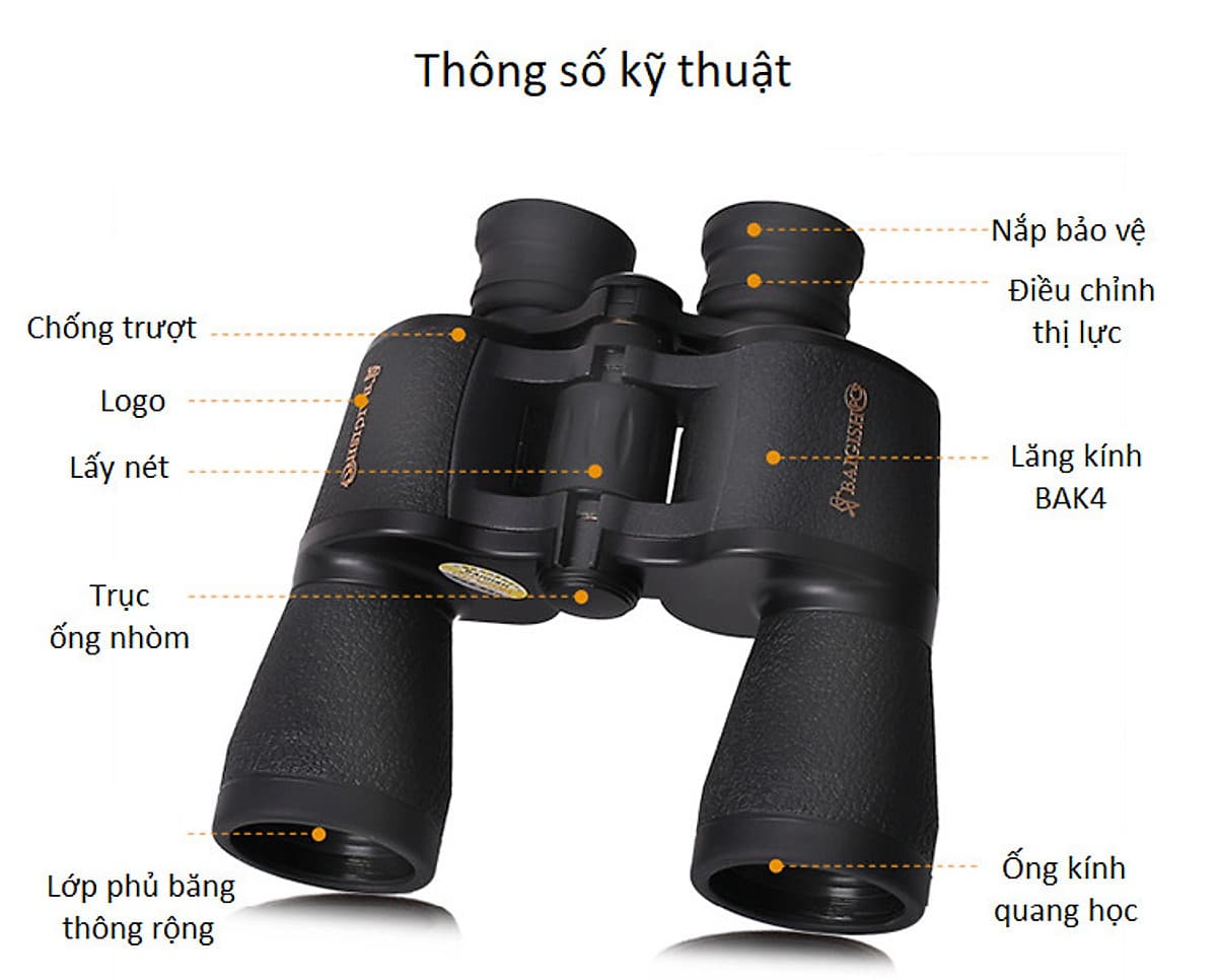 Ống Nhòm 20x50 Siêu Nét ( TẦM NHÌN XA HÀNG Kilomet ) - HÀNG NHẬP KHẨU