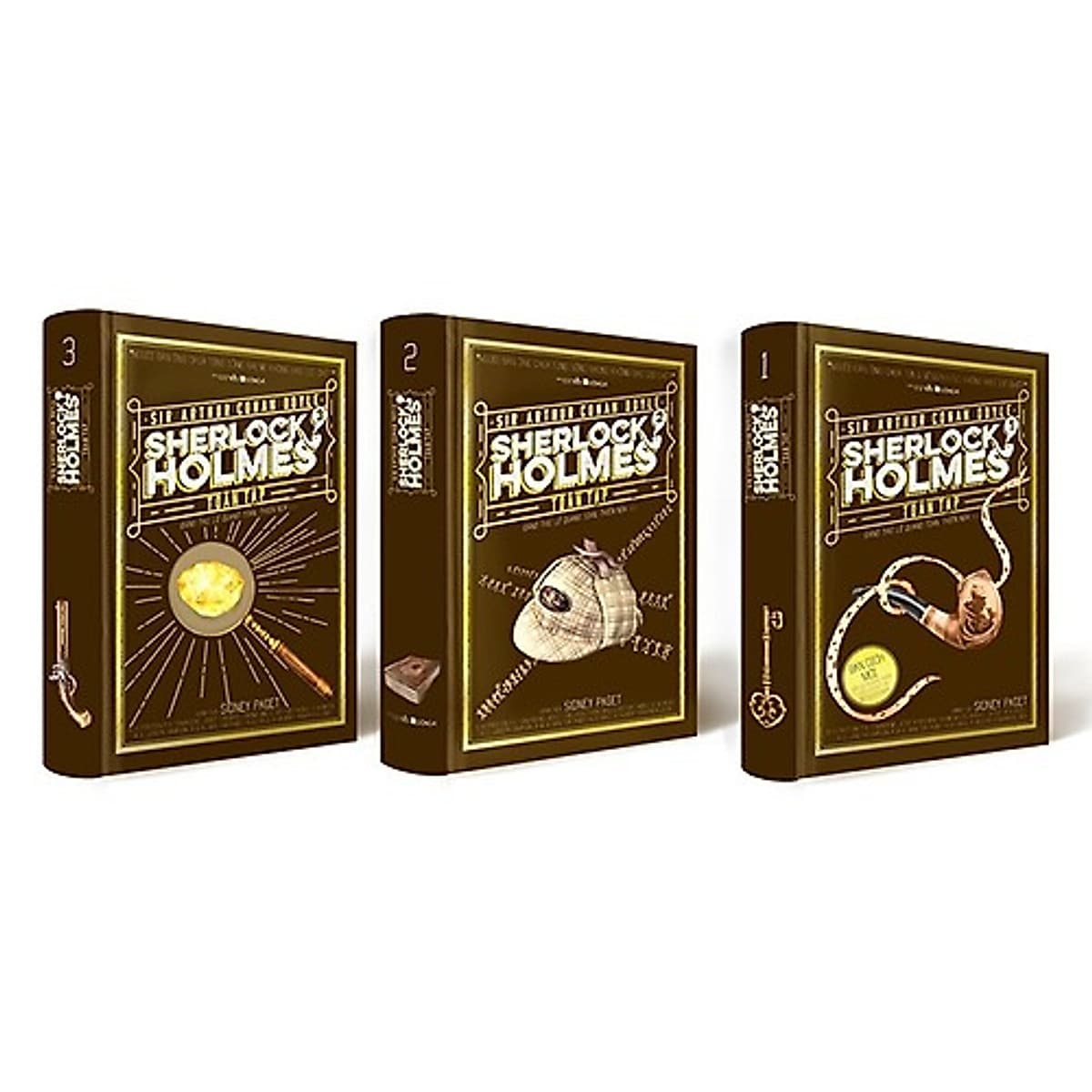 Sherlock Holmes Toàn Tập (3 Tập - Hộp Ngang) (Bìa Cứng)(Tái Bản)