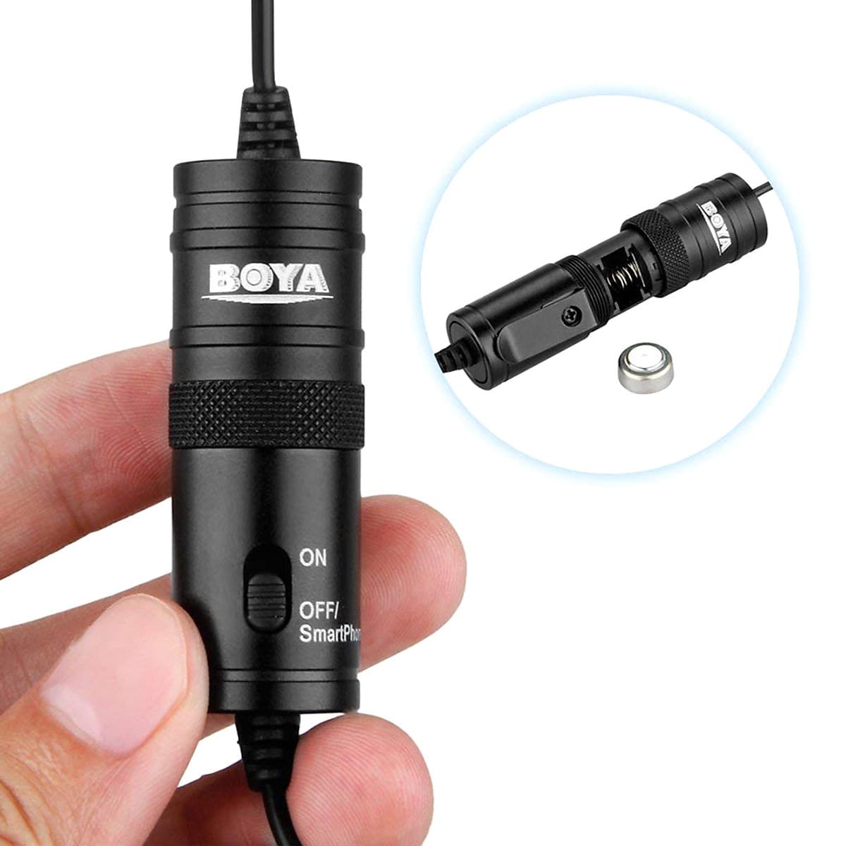 Micro Lavalier cài áo Boya BY-M1 - Hàng nhập khẩu