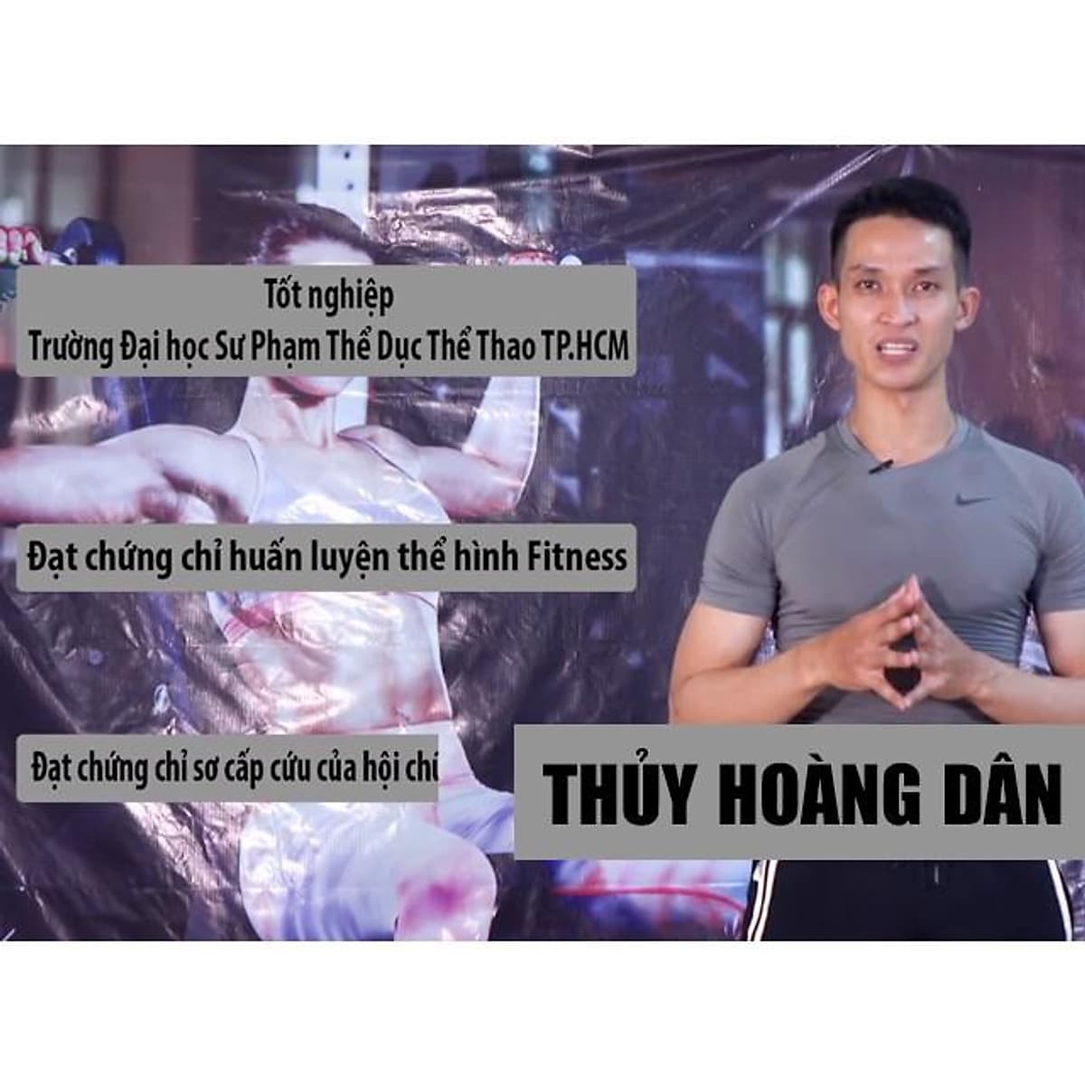  Khóa học FITNESS- 30 Ngày giảm mỡ cùng chuyên gia Thủy Hoàng Dân- UNICA.VN