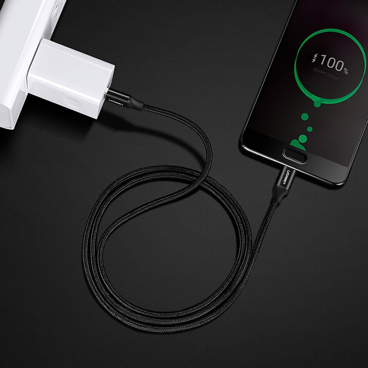 Cáp Sạc Nhanh Android USB Type-C Ugreen