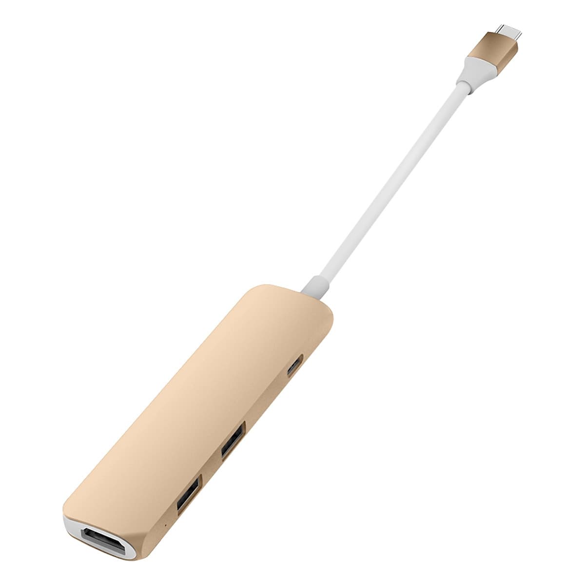 Cổng Chuyển HyperDrive USB-C Hub With 4K HDMI Support For MacBook Pro 2016 / 2017, MacBook 12" - Hàng Chính Hãng