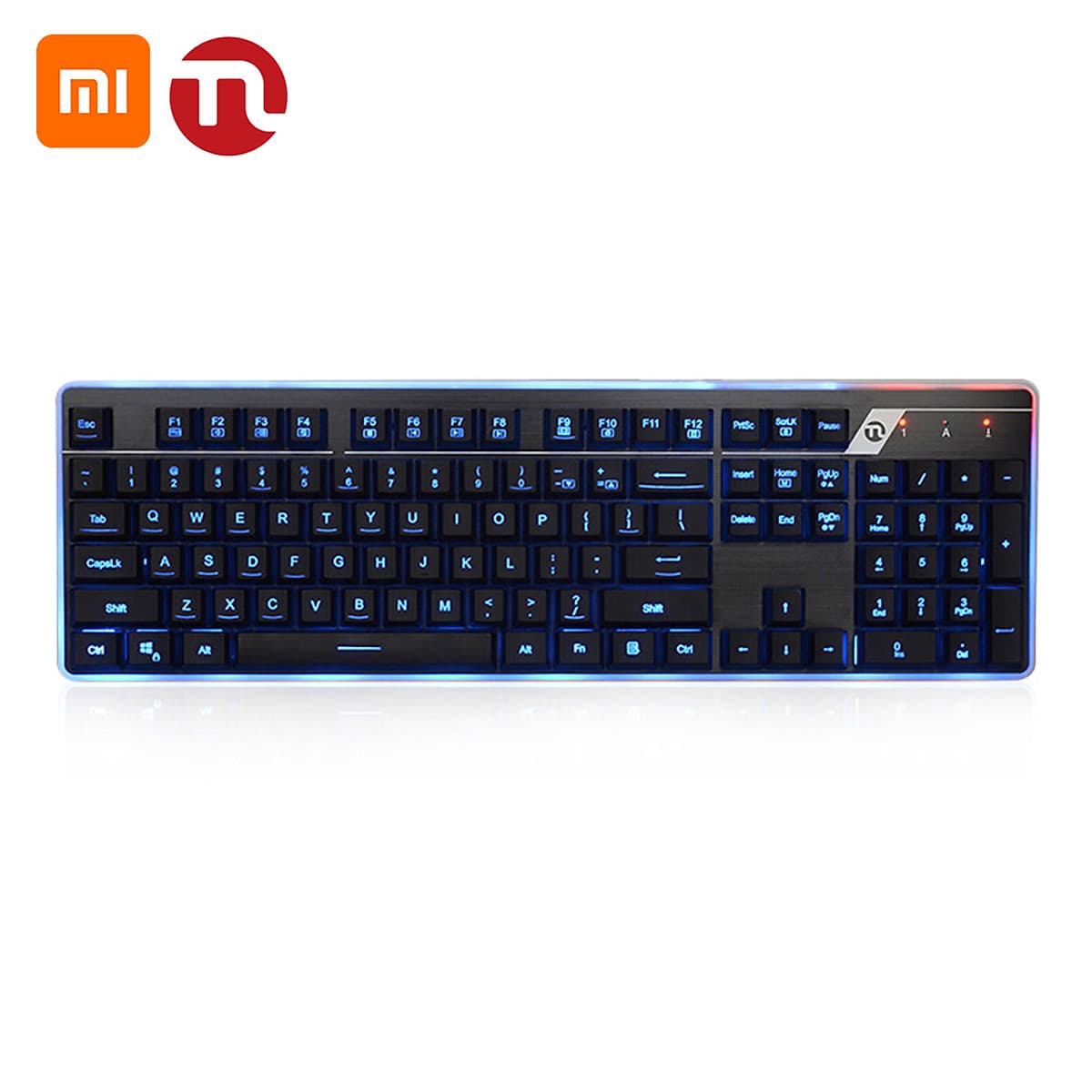 Xiaomi Youpin Ningmei Soul Keyboard and Mouse Combo GK21 Keyboard and GM21Mouse Set Mechanical Gaming Keyboard with LED
