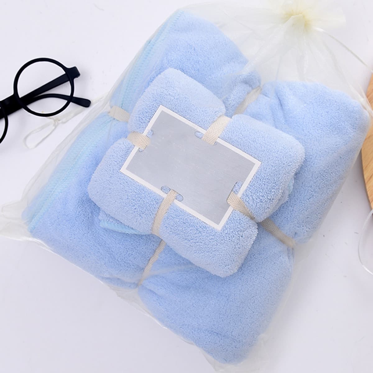 Set 2 Khăn tắm 34x75+70x140,siêu thấm chất liệu 100 cotton 120g+450g -143