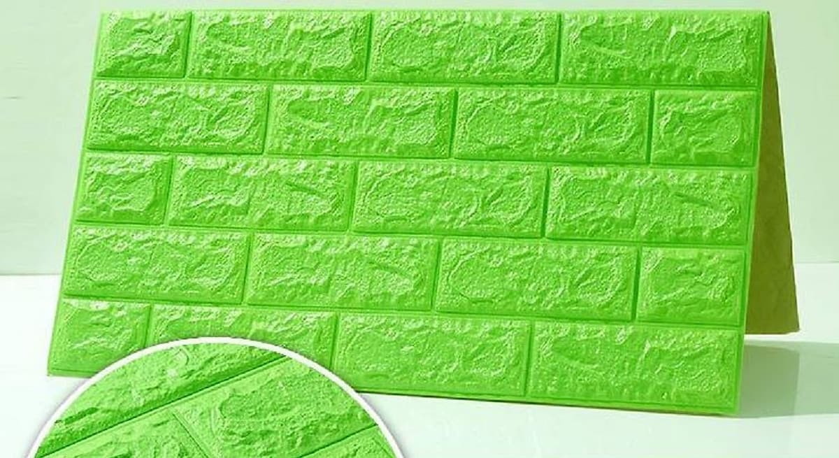 Bộ 10 Miếng Xốp Dán Tường 3D Chịu lực, chống nước, chống ẩm mốc 70x77cm DT26