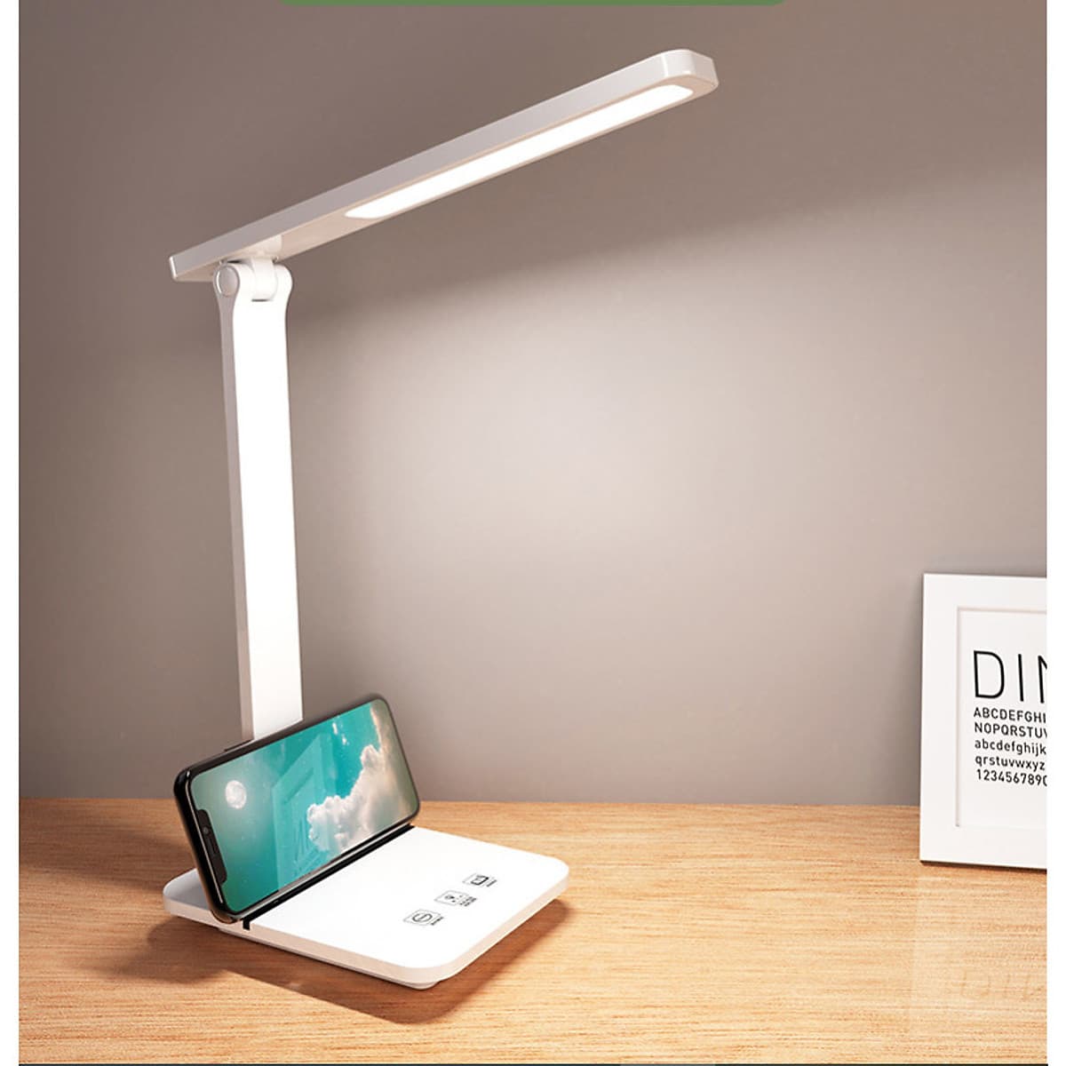 Đèn Bàn Học LED USB Di Động Cao Cấp Có Thể Gập Hai Chỗ – 03 Chế Độ Ánh Sáng Vàng Bảo Vệ Mắt Chống Cận - Hàng Chính Hãng  miDoctor