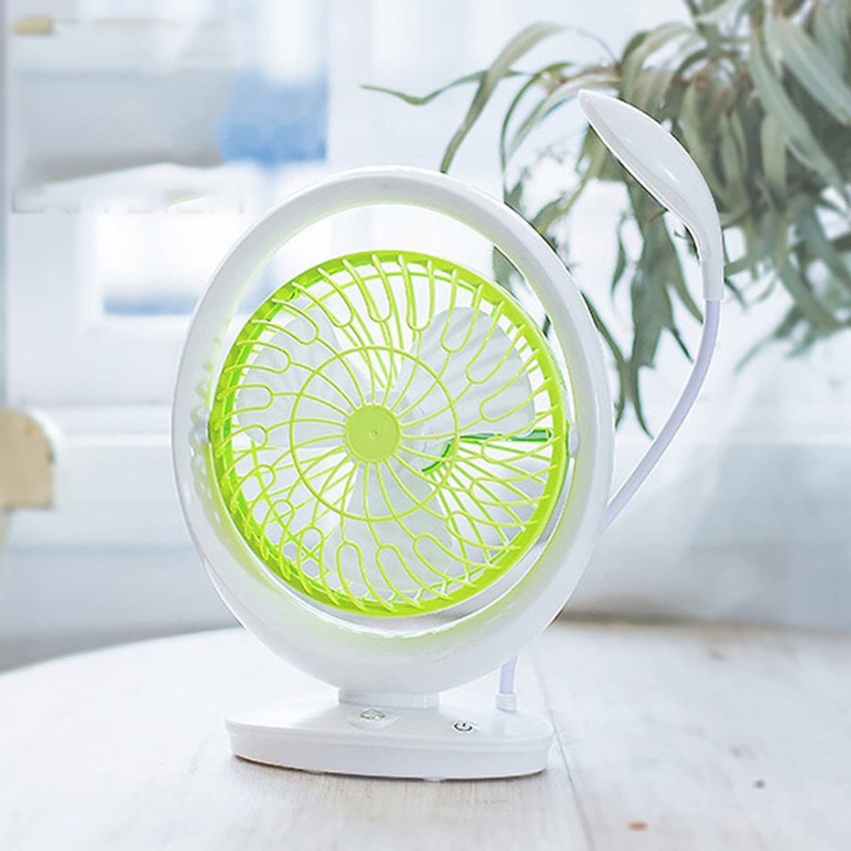 QUẠT TÍCH ĐIỆN KÈM ĐÈN LED - QTKD