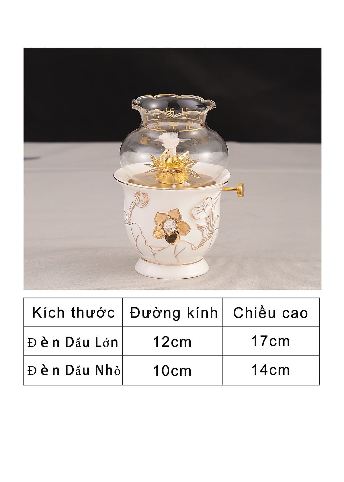 Đồ Thờ Cúng Bạch Ngọc Kim Sen