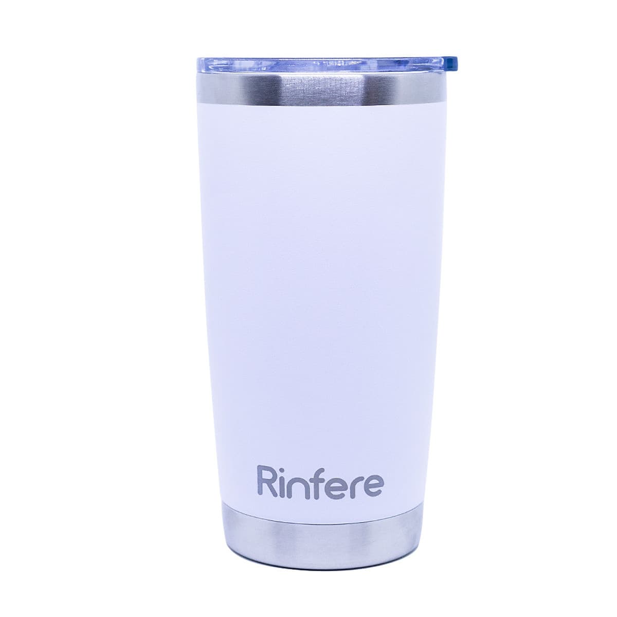 Ly Giữ Nhiệt Nắp Trượt Chống Tràn Rinfere - Tặng Kèm Ống Hút Không Gỉ, Dụng Cụ Vệ Sinh Ông Hút (590ml)
