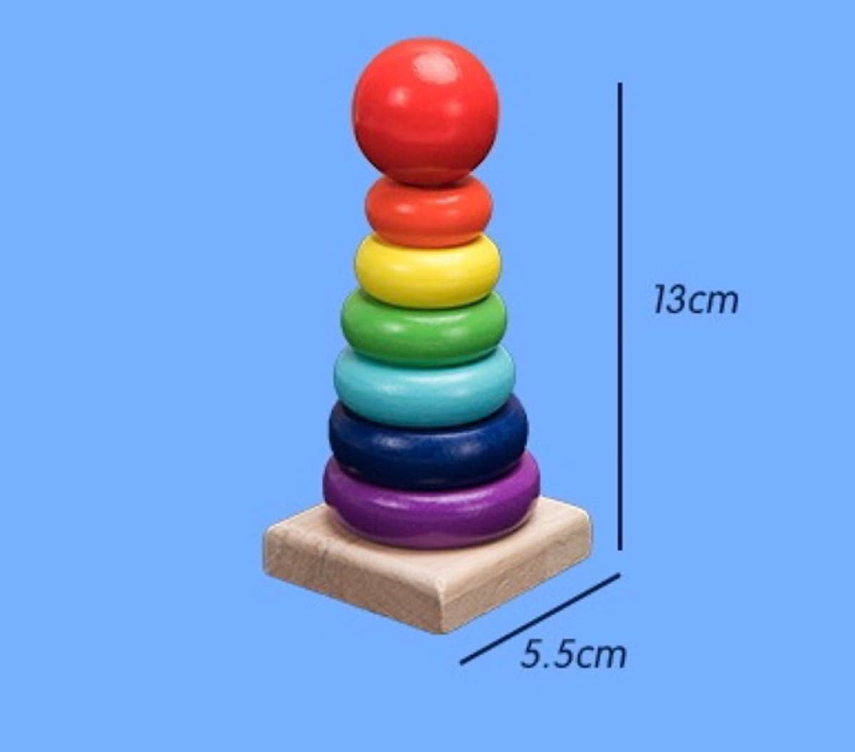 Combo 8 món đồ chơi gỗ an toàn cho bé- phát triển trí tuệ
