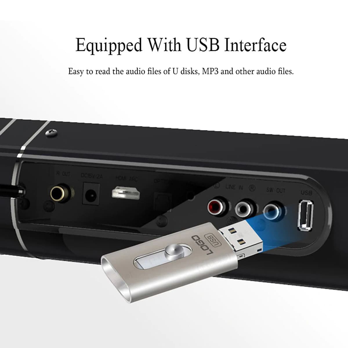 loa thanh âm thanh nổi 3D kết nối smart tivi  LP-1807P 