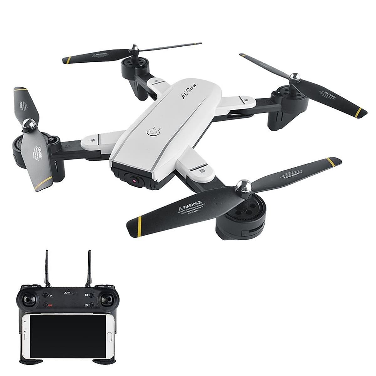 FLYCAM SG700D Camera 4K HD, Hai camera kép, thời gian bay 20p, Wifi 2.4G tích hợp tối đa các thiết bị di động - Hàng chính hãng