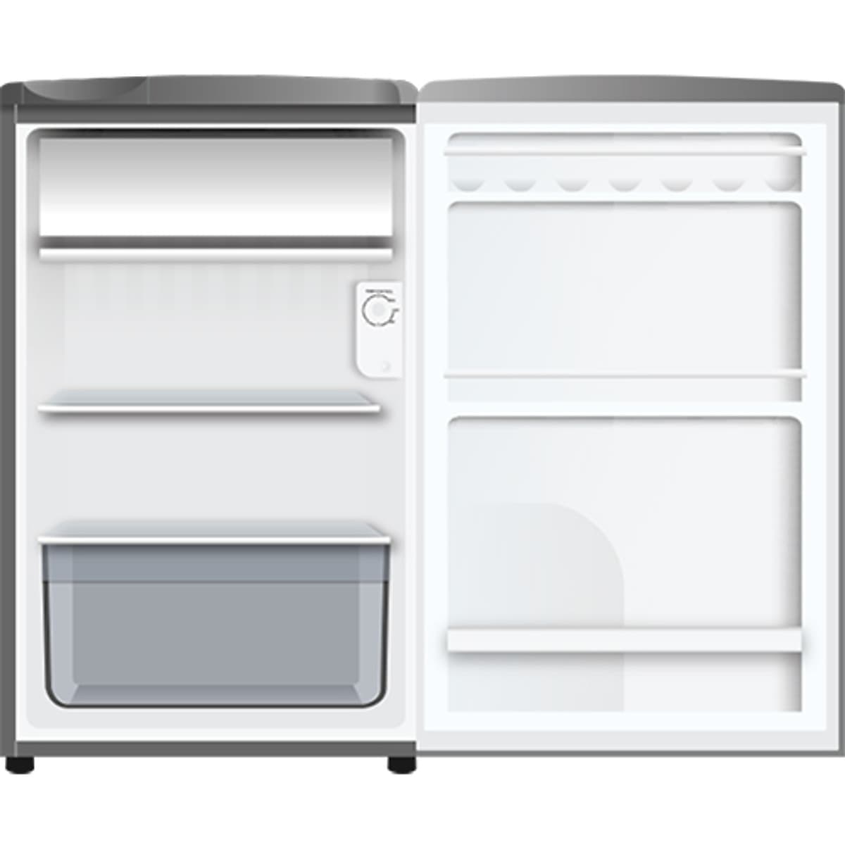 Tủ Lạnh Mini Aqua AQR-D99FA-BS (90L) - Hàng Chính Hãng - Chỉ giao tại Hà Nội