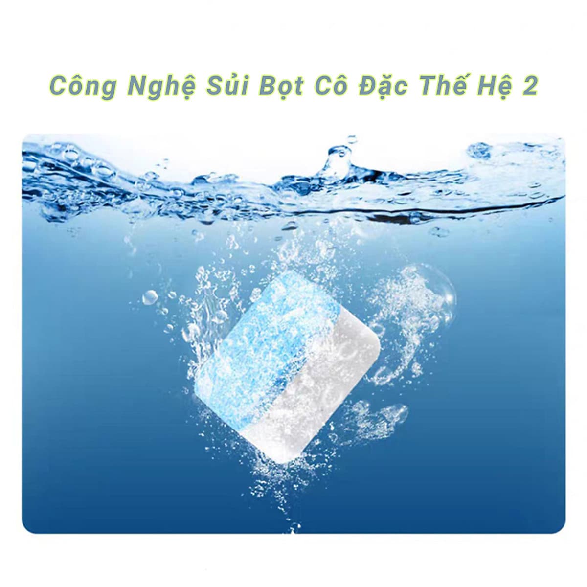 (Hộp 8 Viên) Tẩy Lồng Máy Giặt Dạng Sủi Nhật Bản, Vệ Sinh Máy Giặt Và Khử Mùi Hiệu Quả Với Công Nghệ Sủi Bọt Cô Đặc Thế Hệ 2 - Tặng Kèm Móc Khóa SPEVI - Hàng chính hãng