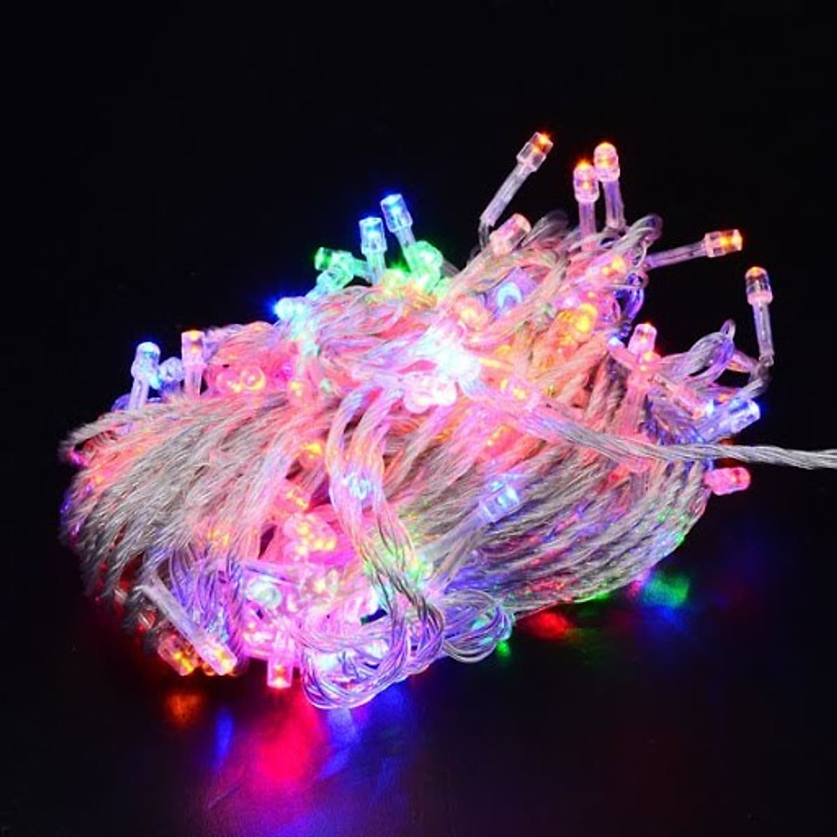 Dây Đèn Led Nháy Nhiều Màu Trang Trí Noel Lễ Tết 4M Có Chỉnh Chế Độ Nháy