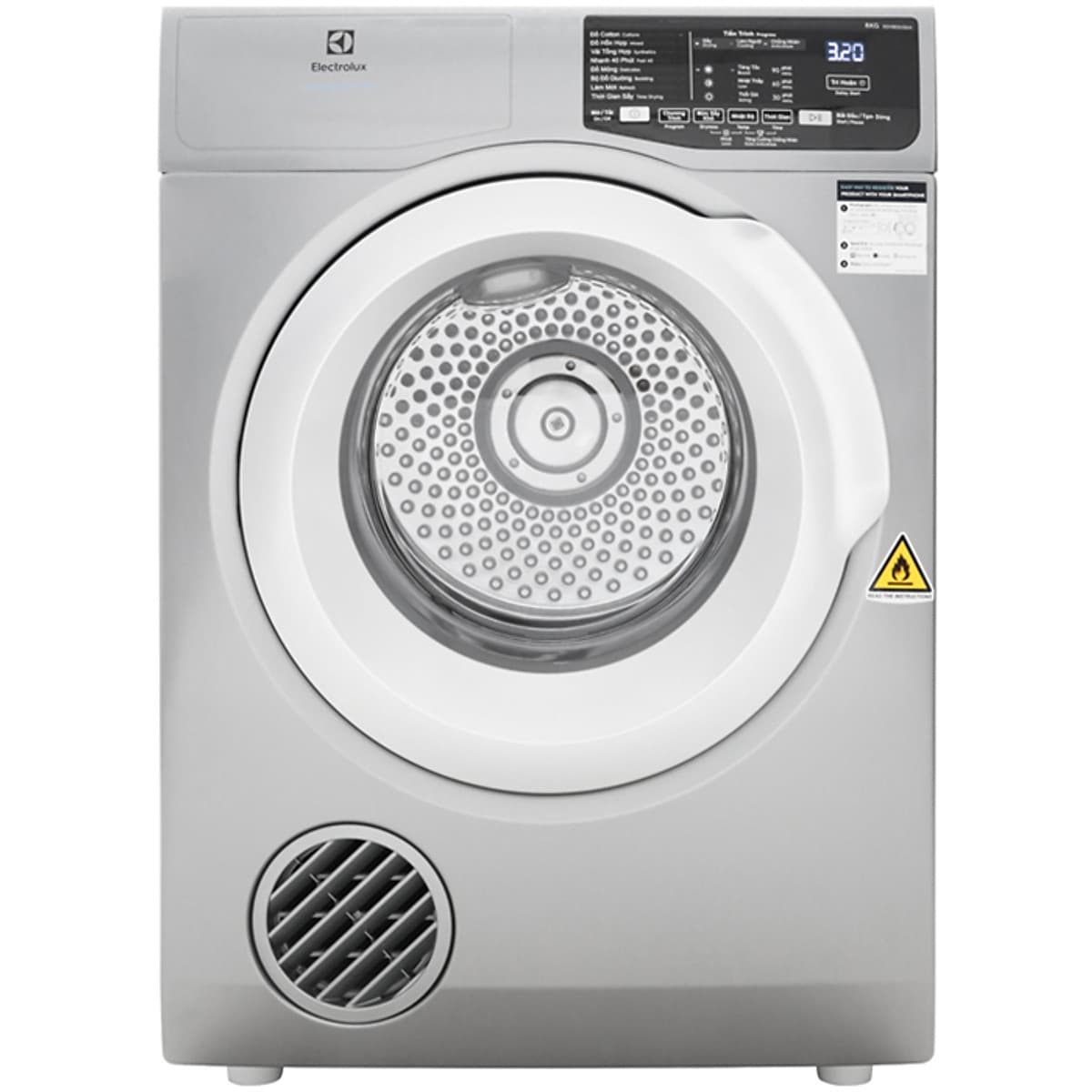 Máy sấy Electrolux 8 Kg EDV805JQSA