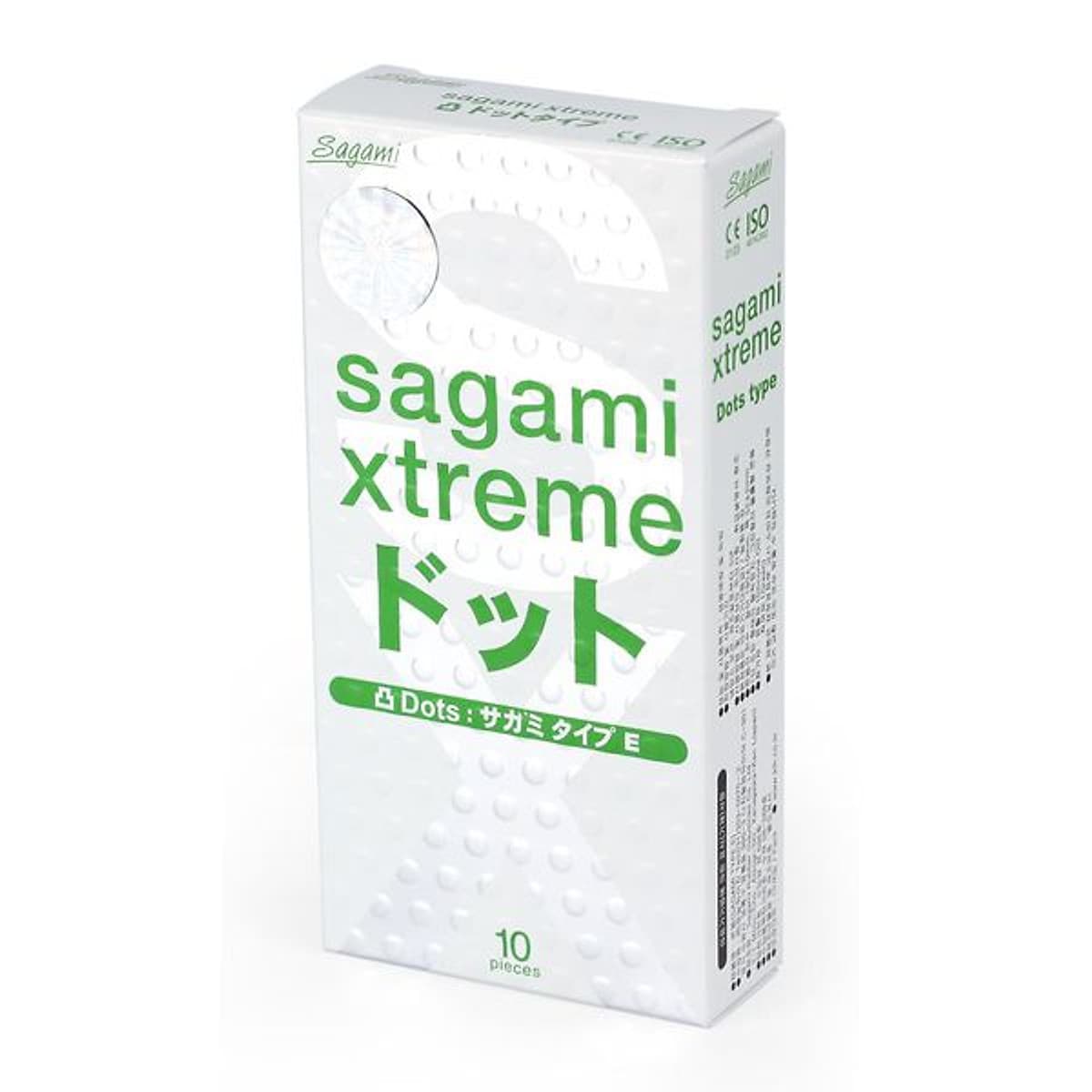 Combo 2 hộp bao cao su Sagami Xtreme White 10 pcs
