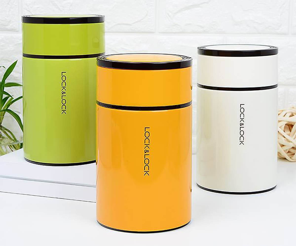 Bình Đựng Thức Ăn Giữ Nhiệt Column Food Jar Lock&Lock LHC8022 (750ml)