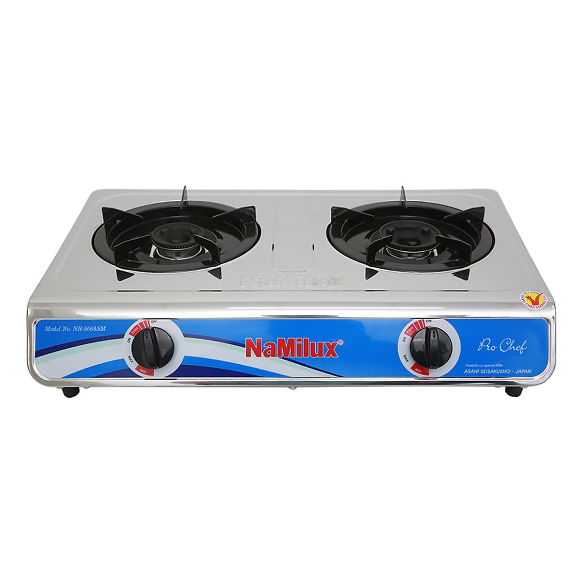 Bếp Gas Dương Đôi Namilux NH-566ASM - Hàng Chính Hãng