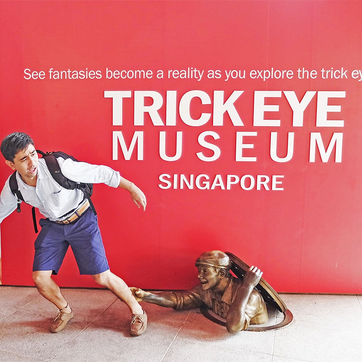 Vé Bảo Tàng Trick Eye Museum Ở Singapore