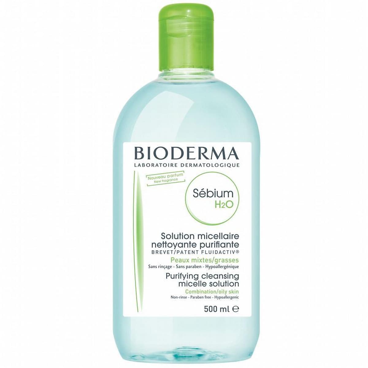 Nước tẩy trang dành cho da dầu, da mụn BIODERMA Sébium H2O 500ml