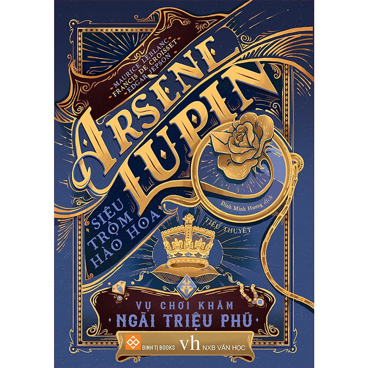 Bộ Hộp Sách Arsène Lupin - Siêu Trộm Hào Hoa (Trọn Bộ 5 Cuốn)