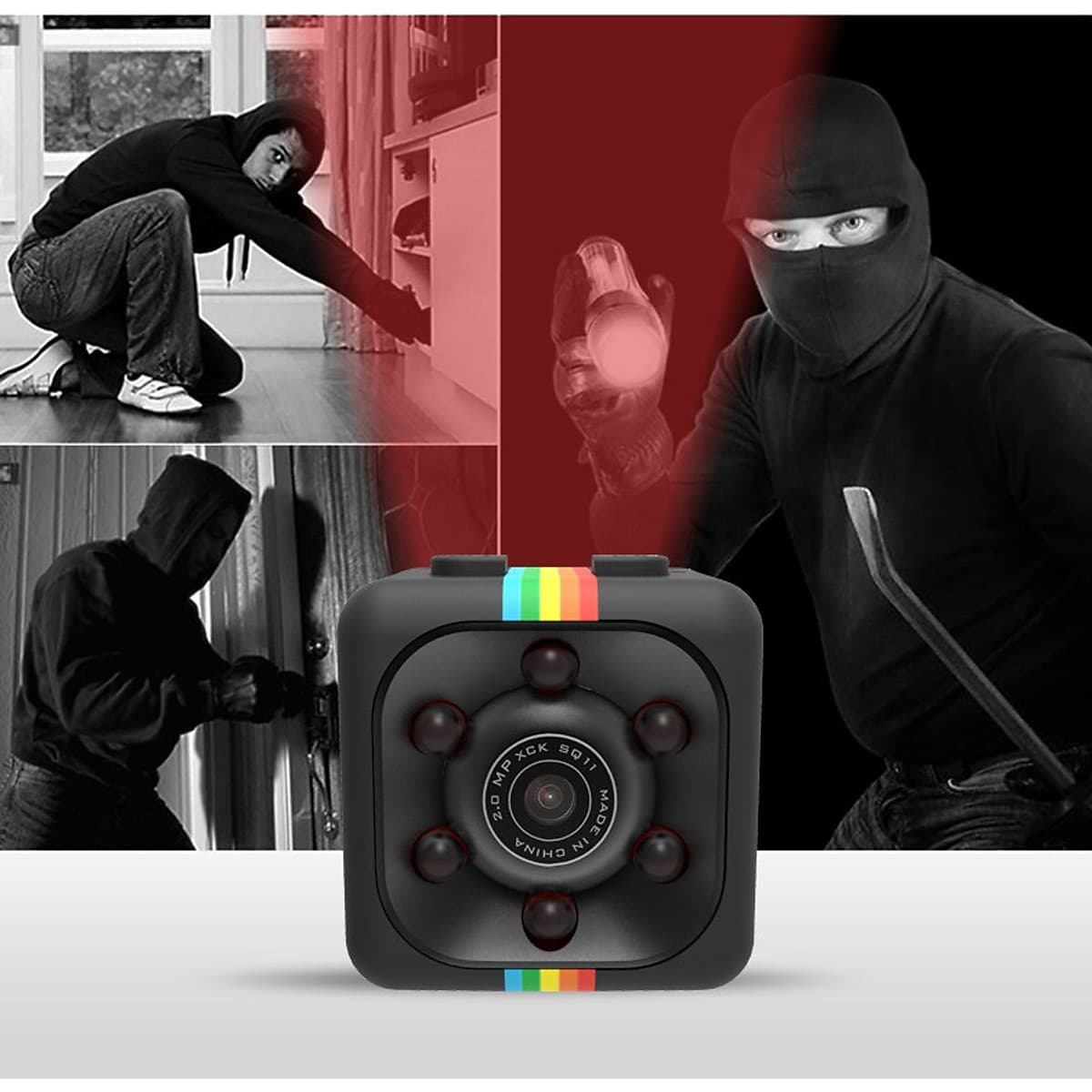Camera Hành Trình Mini DV SQ11 Full HD 1080P Hỗ Trợ Ban Đêm Cao Cấp AZONE
