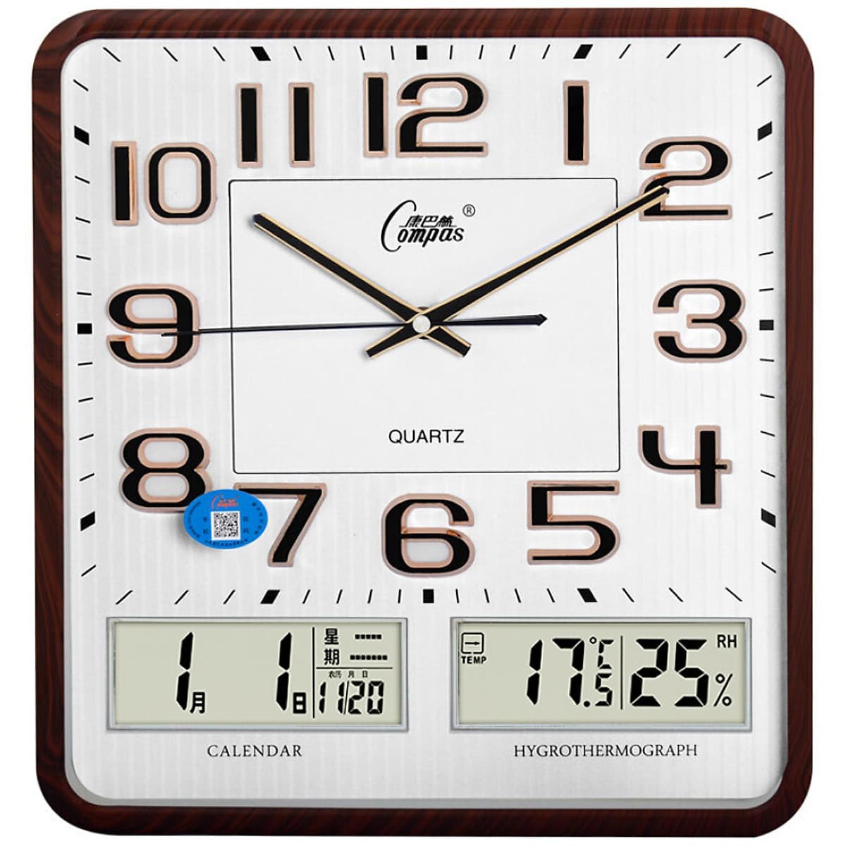 Đồng Hồ Treo Tường Compas C3073