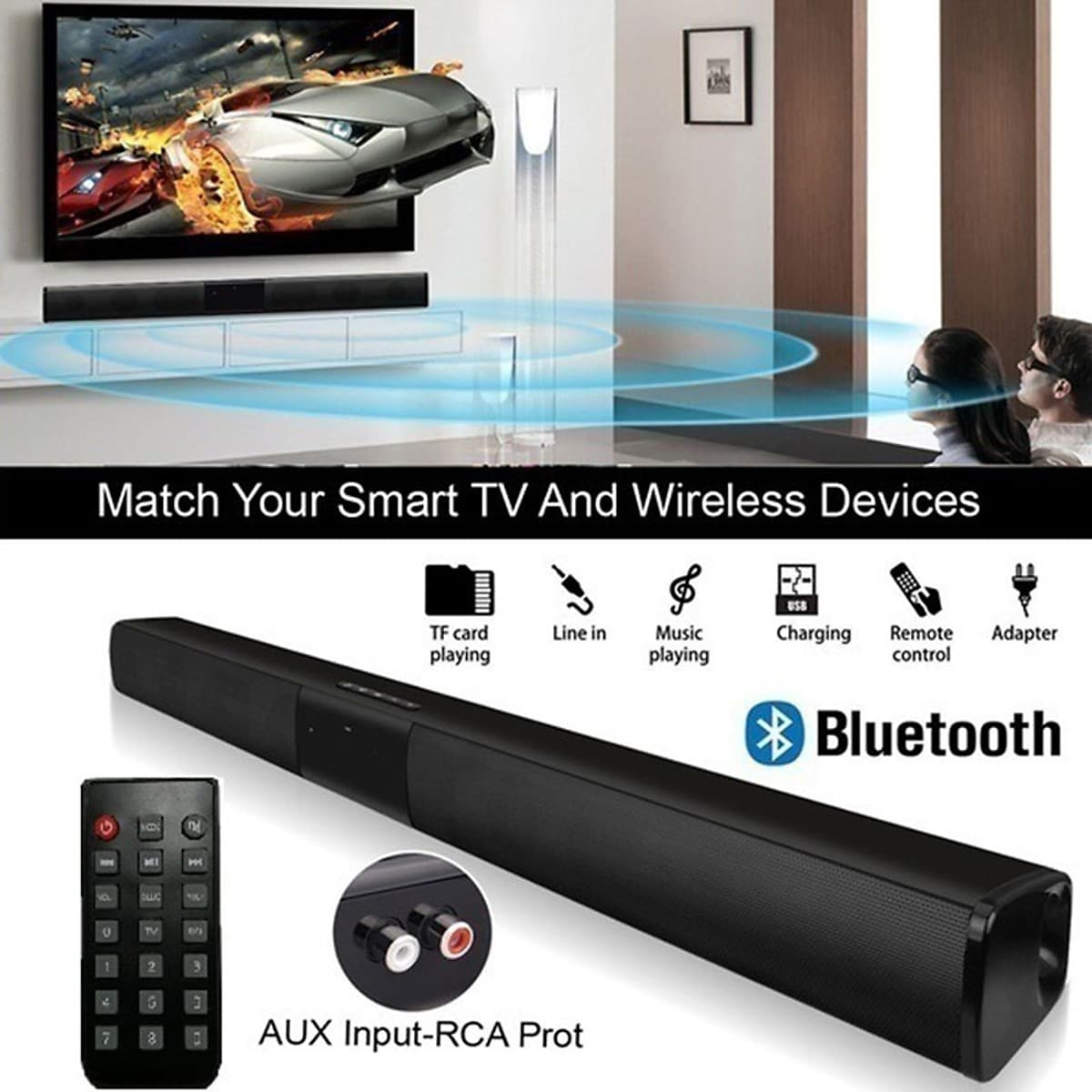 Loa thanh Bluetooth HIFI Cho TV