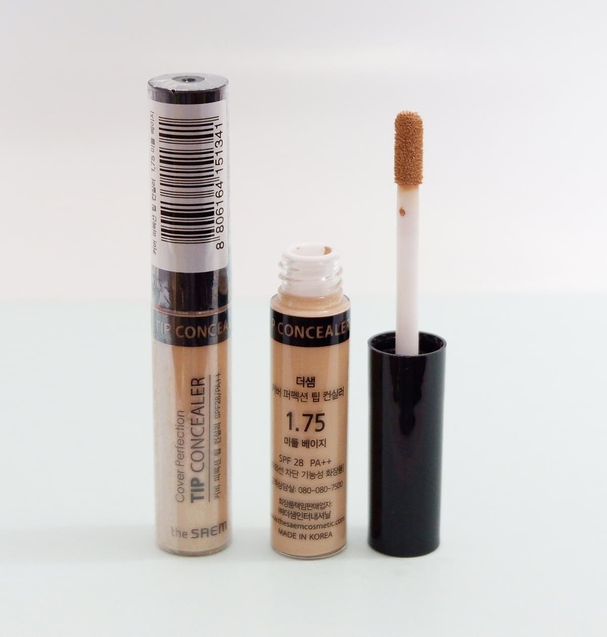 Kem Che Khuyết Điểm The Saem Cover PerfectionTip Concealer (6.5g)