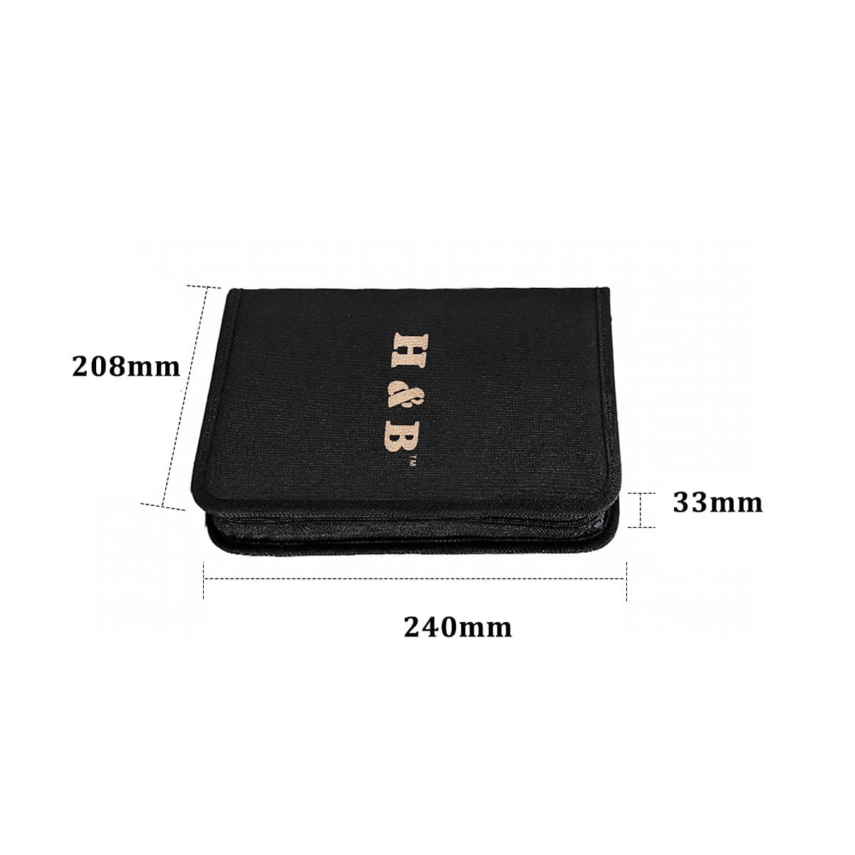 Bộ Bút Chì Vẽ Chuyên Nghiệp H&B Có Túi Đựng (35 Cái)
